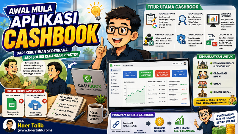 Awal Mula Aplikasi CASHBOOK:
