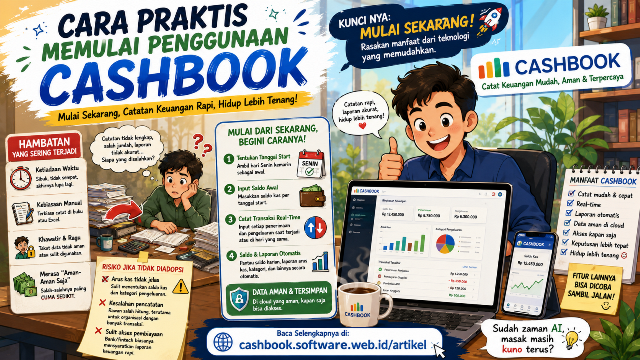 Cara Praktis Memulai Penggunaan CASHBOOK - CASHBOOK