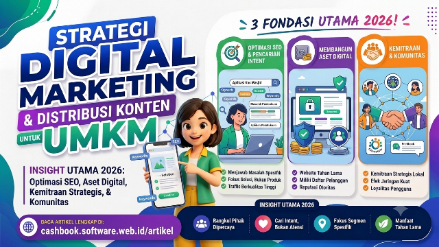 Strategi Digital Marketing dan Aset Digital - CASHBOOK