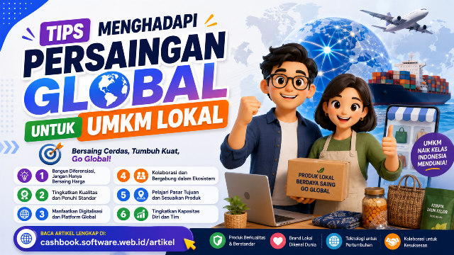 Tips Menghadapi Persaingan Global untuk UMKM Lokal - CASHBOOK