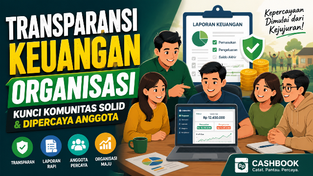 Transparansi Keuangan Organisasi - CASHBOOK