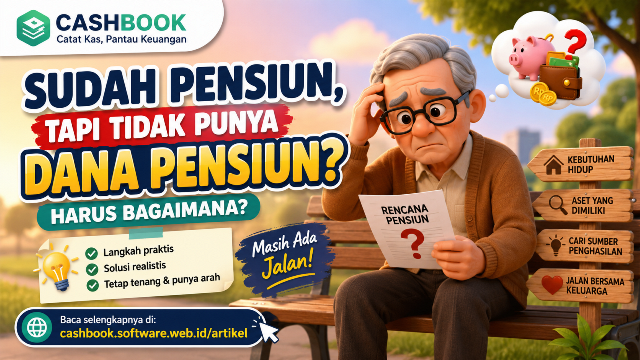 Sudah Pensiun, Tapi Tidak Punya Dana Pensiun: Harus Bagaimana? - CASHBOOK